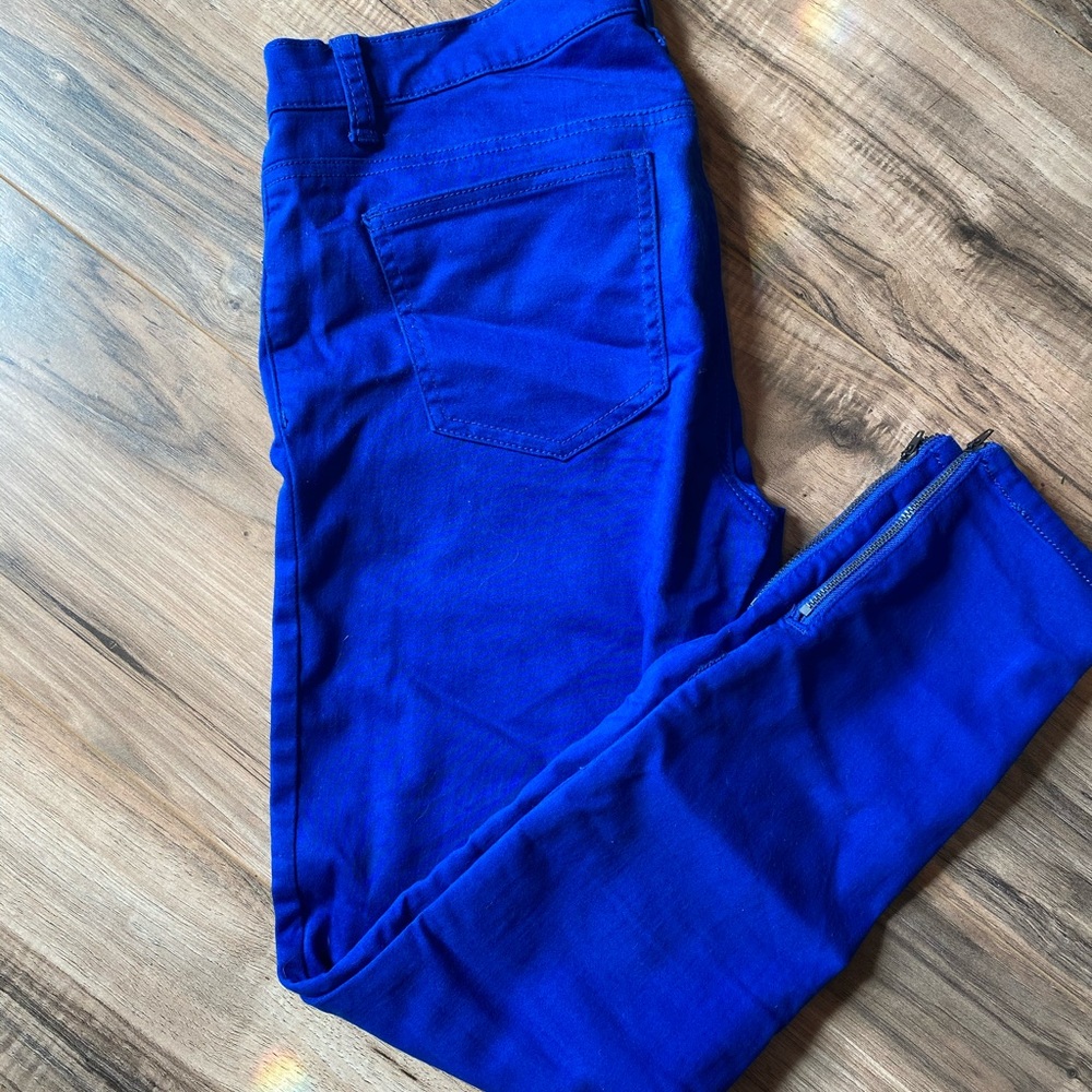 Electric Blue Pants